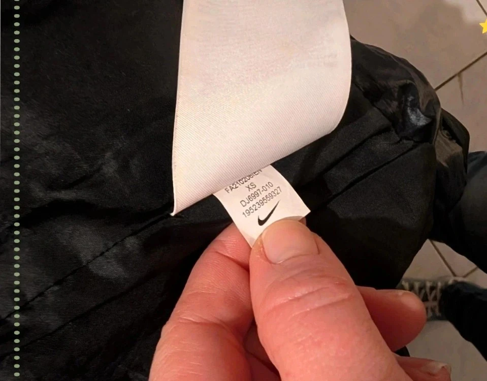 Magnífica chaqueta acolchada negra Nike Therma-FIT - Capucha - Talla XS – photo 10